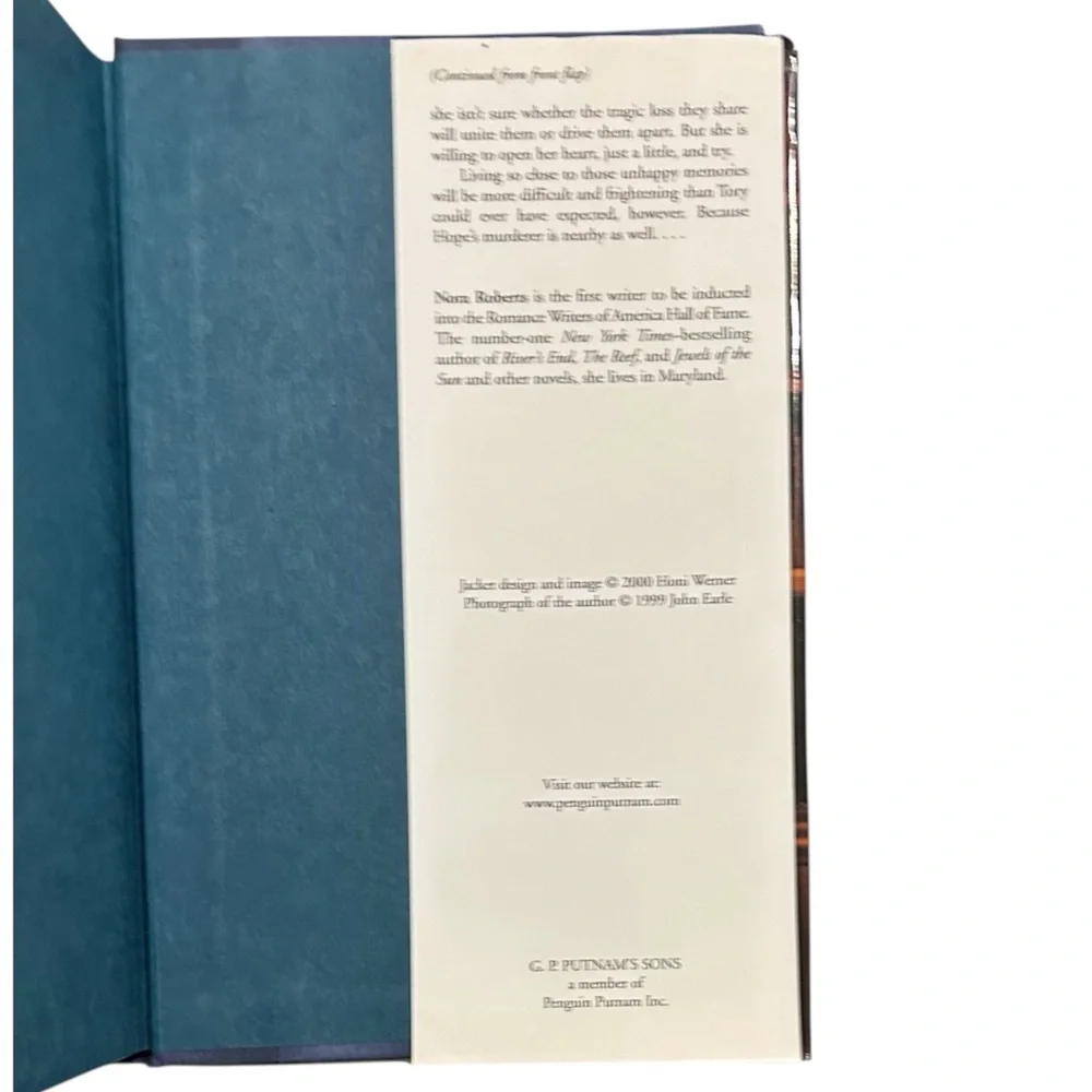 Nora Robert’s Carolina Moon Hardback Book